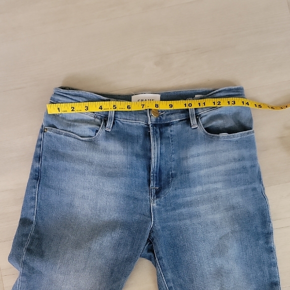 Frame Denim Blue Skinny Jeans - Picture 10 of 13